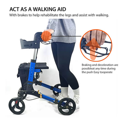 Four-wheelwalking trolley-JSA351