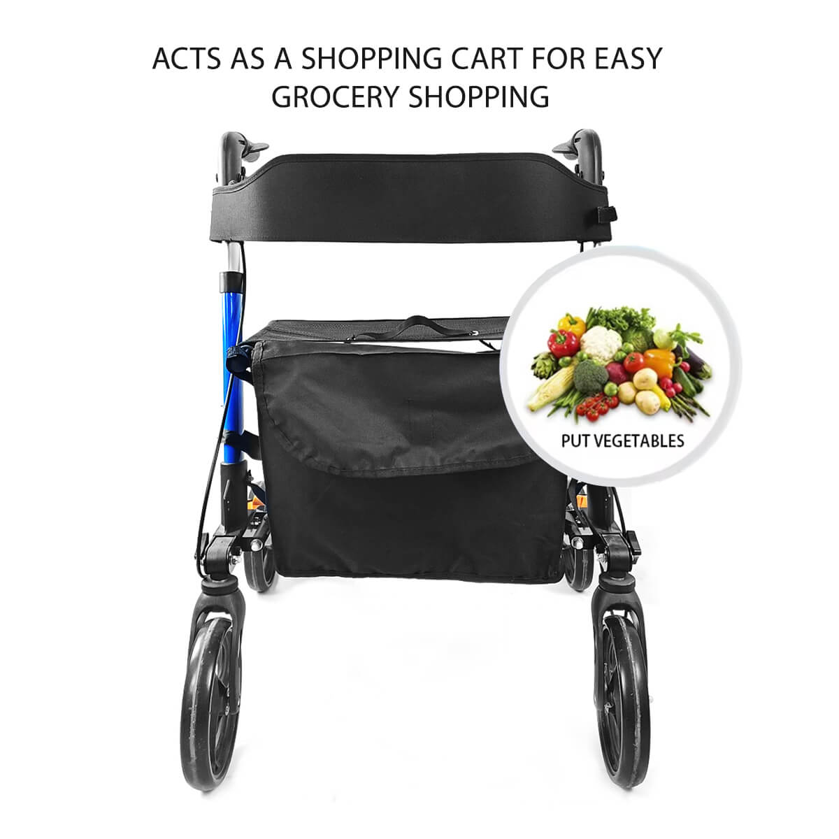 Four-wheelwalking trolley-JSA351