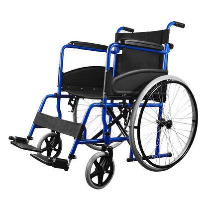 Manual wheelchair with low backrest-JS001