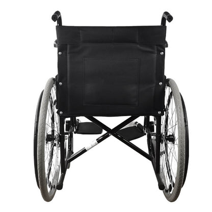 Manual wheelchair with low backrest-JS001