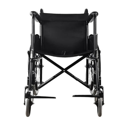 Manual wheelchair with low backrest-JS001