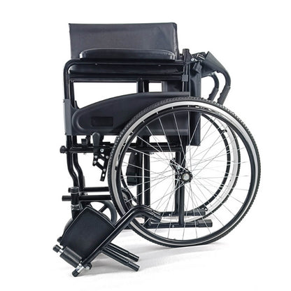 Manual wheelchair with low backrest-JS001