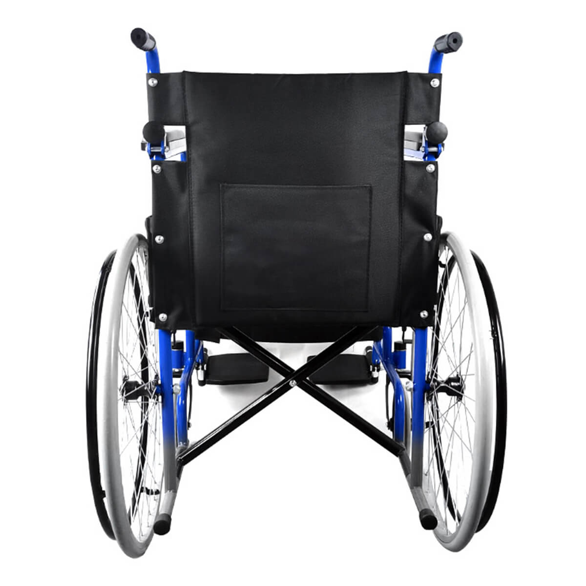 Manual wheelchair with low backrest-JS001C