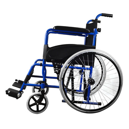 Manual wheelchair with low backrest-JS001C