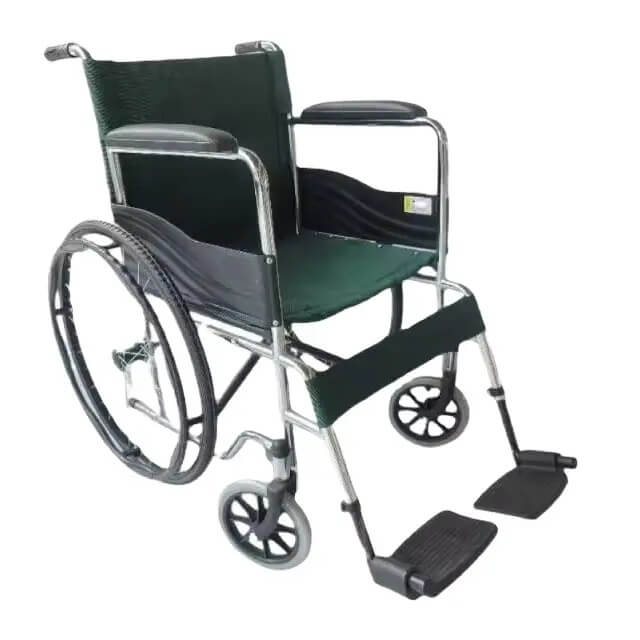 Manual wheelchair with low backrest-JS002