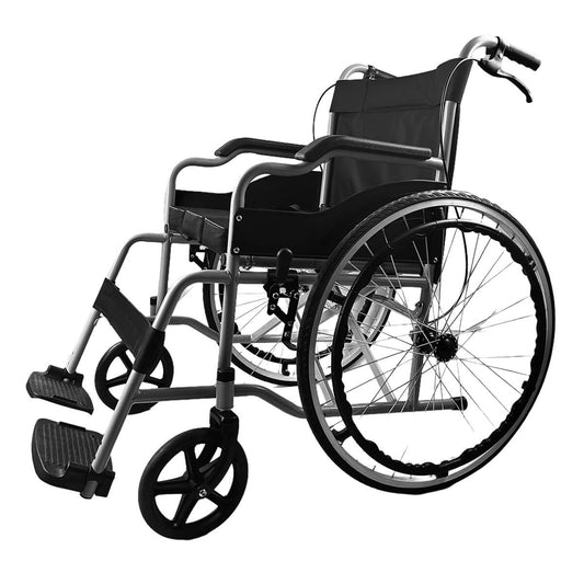 Manual wheelchair with low backrest-JS003Y