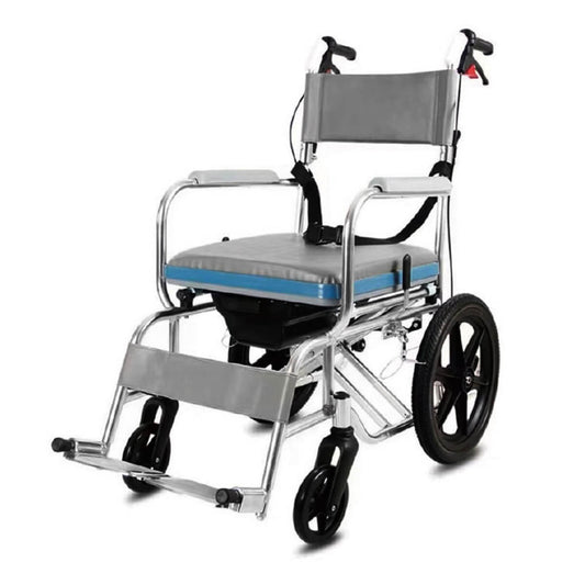 Manual wheelchair with low backrest-JS008