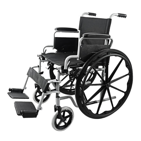 Manual wheelchair with low backrest-JS009