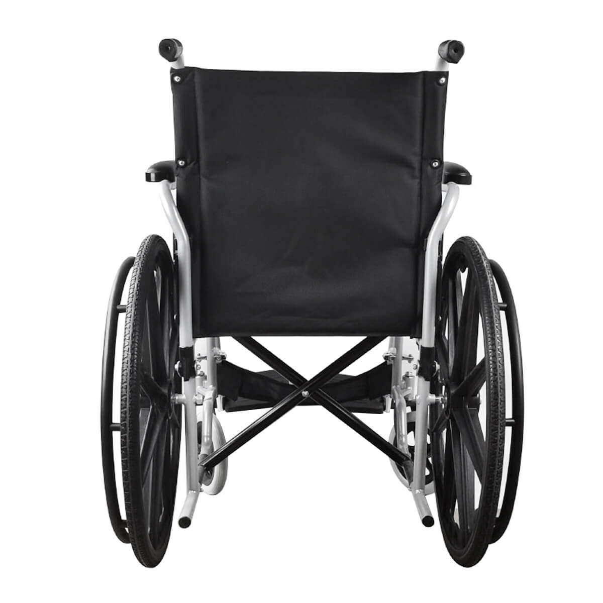 Manual wheelchair with low backrest-JS009