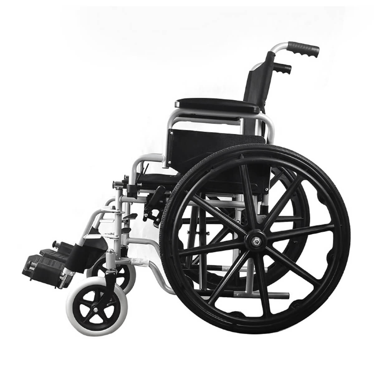 Manual wheelchair with low backrest-JS009