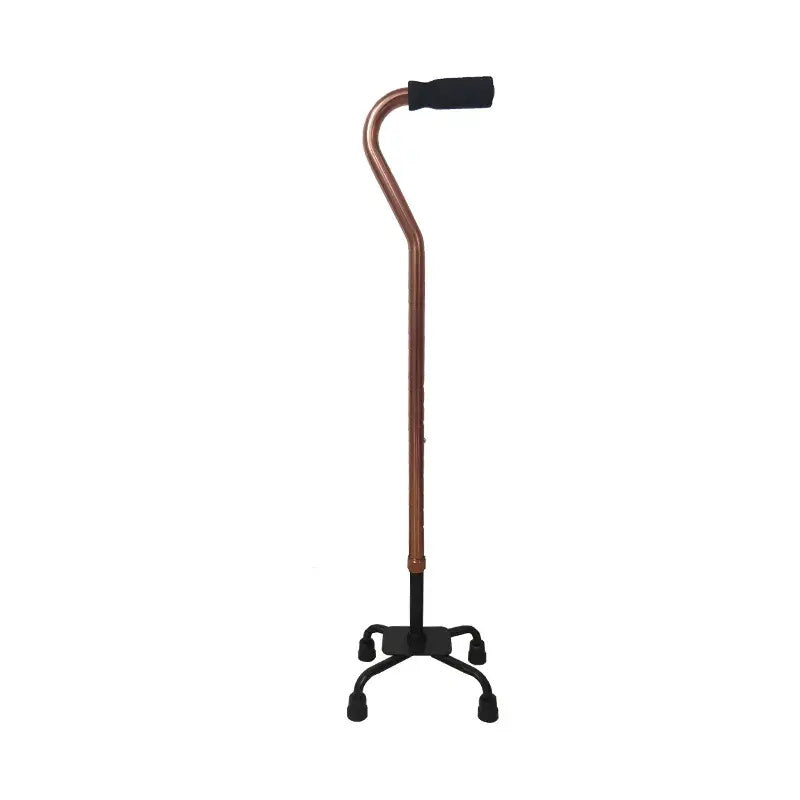 Curved handle 4-feet /single-feet walkingcane-JSG604